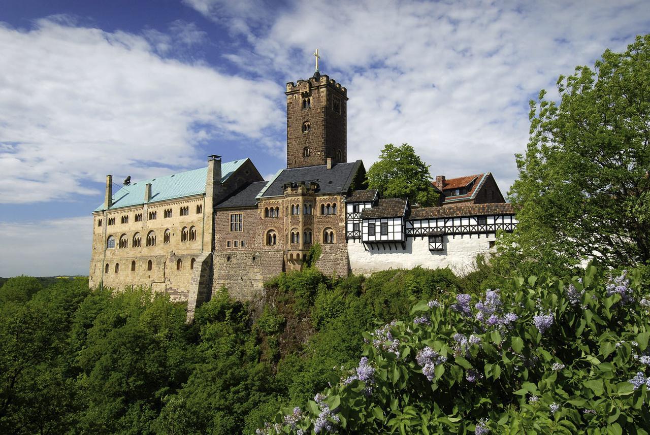 Ferienwohnung Schwarz & Weiss Eisenach Exteriör bild