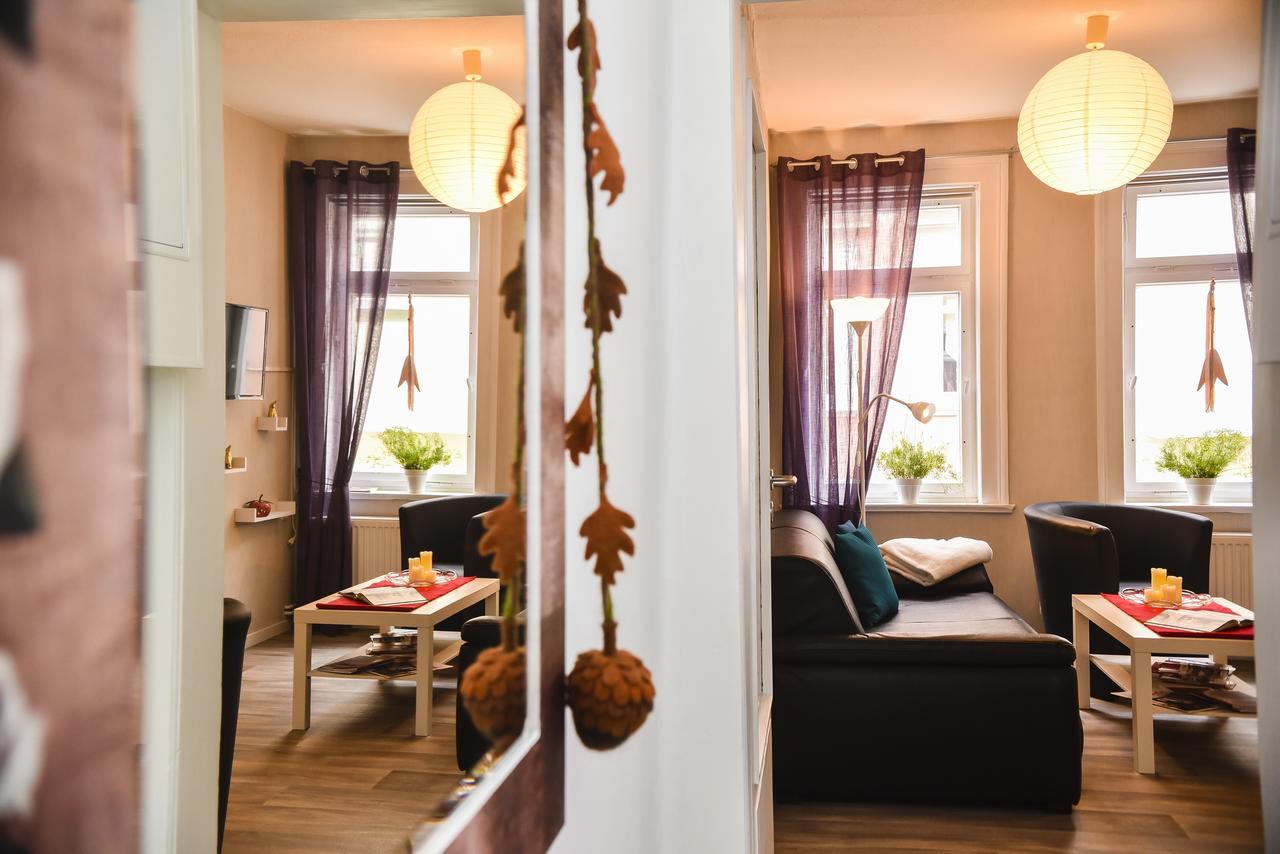 Ferienwohnung Schwarz & Weiss Eisenach Exteriör bild